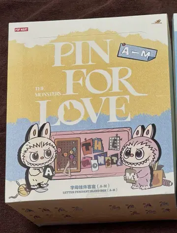 popmart PIN FOR LOVE 펜던트 참 모듬 A-M