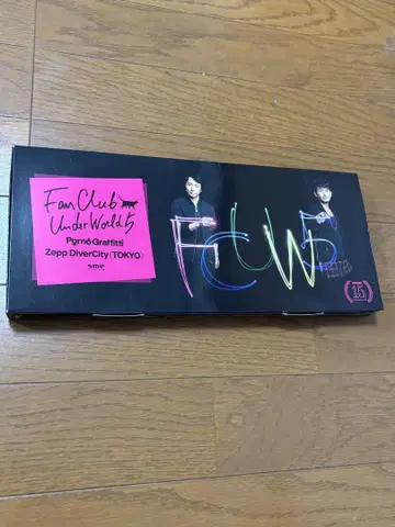 포르노그라피티 FCUW5 DVD 2매입 FC 한정판