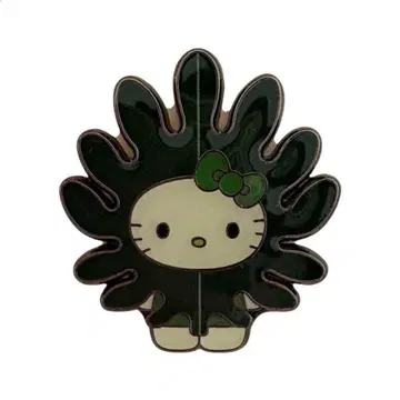 헬로키티 와카메 핀 배지 Algae x 헬로키티