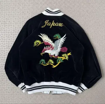 50s 60s souvenir jacket 스카잔