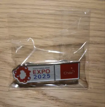 오사카 엑스포 2025 칠레 핀 배지