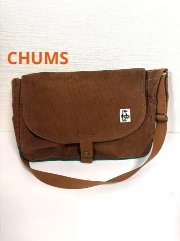 CHUMS 참스 코듀로이 숄더백