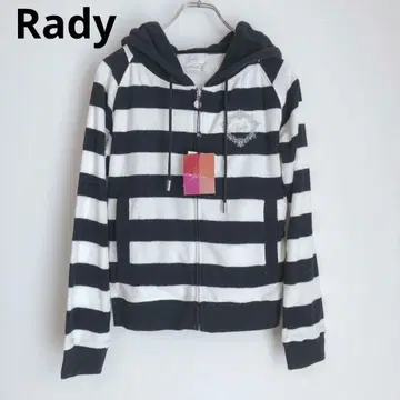 레이디 긴팔 후드티 미사용 새상품 보더 후디 비슈 네이비 F