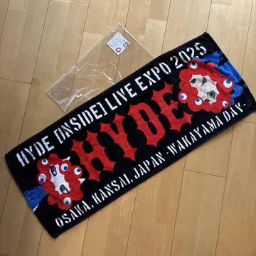 HYDE [INSIDE] LIVE EXPO 2025 페이스 타월