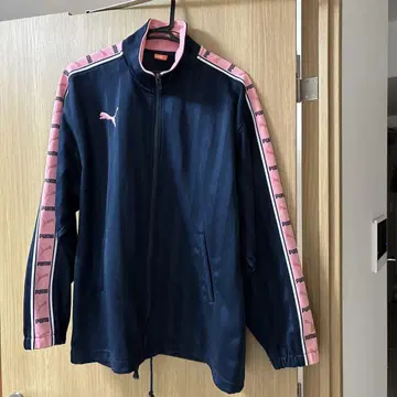 PUMA 네이비 지퍼 자켓