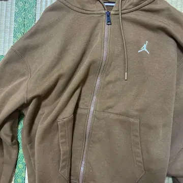JORDAN 브라운 후드티 L 사이즈