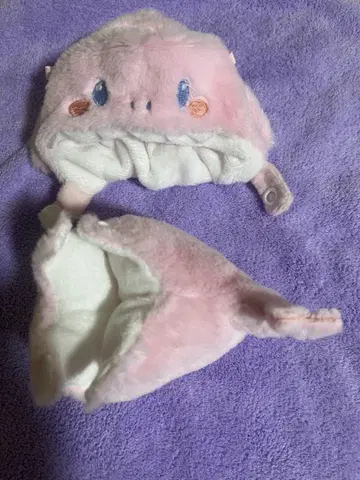 러브부 1대 3대 모코모코 고래 의류 핑크