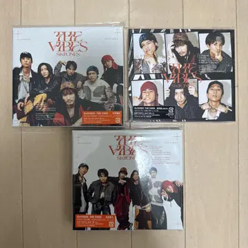 SixTONES THE VIBES 3 형태 세트