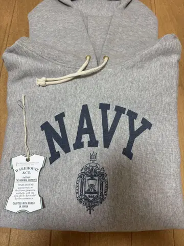 웨어하우스 록거스 별주 NAVY 후드 맨투맨 사이즈 L 미사용 새상품