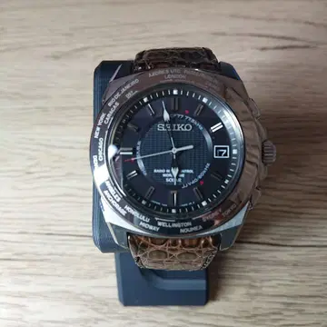 SEIKO 전파 솔라 시계 아날로그 쿼츠