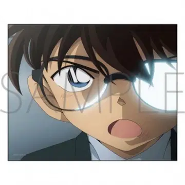 명탐정 코난 흑철의 어영 캔버스 보드 에도가와 코난