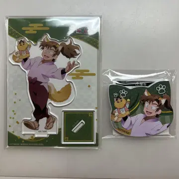 닌타마 젠포지 이사쿠 마그넷 배지 아크릴 스탠드 난자타운