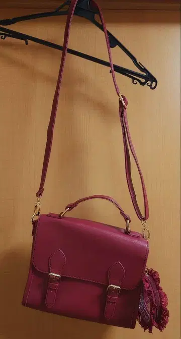 WEGO 새첼 통 숄더 레드
