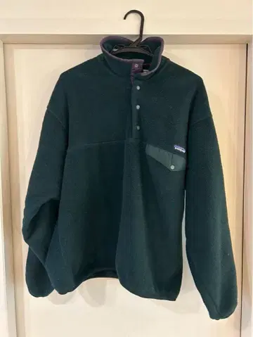 Patagonia 플리스 자켓 다크 그린