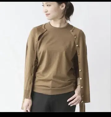MUSE Deuxieme Classe FF30 크루넥 가디건