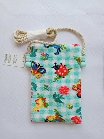 FEILER 페이 숄더 하이 체크 새상품 미사용