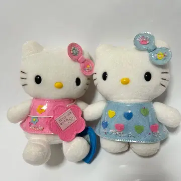 산리오 키티 비즈 봉제 인형 세트