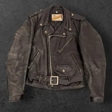 Schott 618 더블 라이더스 80~90s 36