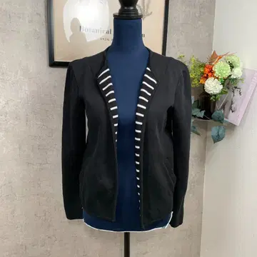 새상품급 ZARA 가디건 볼레로 S 브라운 신축성 있음 익명 배송