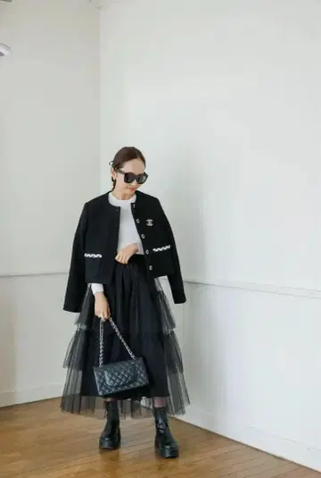 bluelea 블루레아 튤 캉캉 스커트