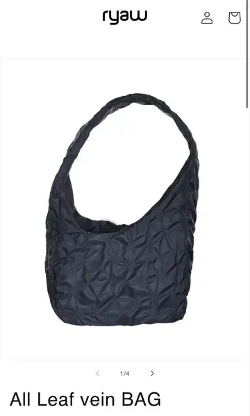 ryaw All Leaf Vein Bag(NYLON) black
