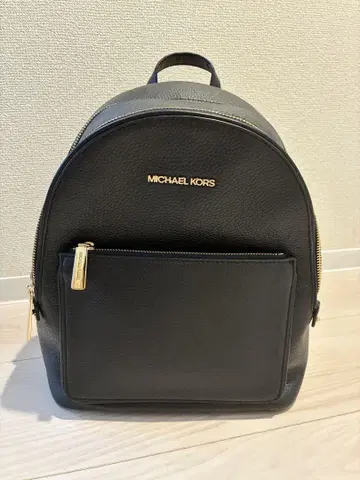 MICHAEL KORS 블랙 가죽 백팩