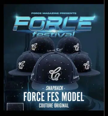 Force Fes 한정품 네이비 캡
