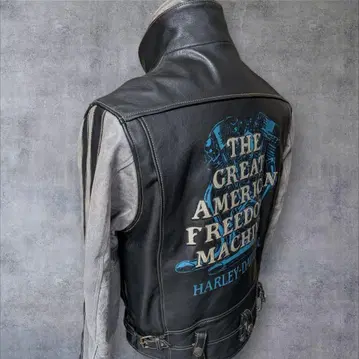 HARLEY-DAVIDSON 가죽 라이더 자켓