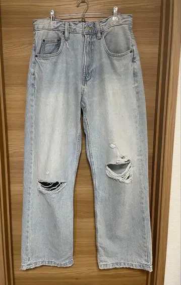 ZARA 배기 핏 청바지