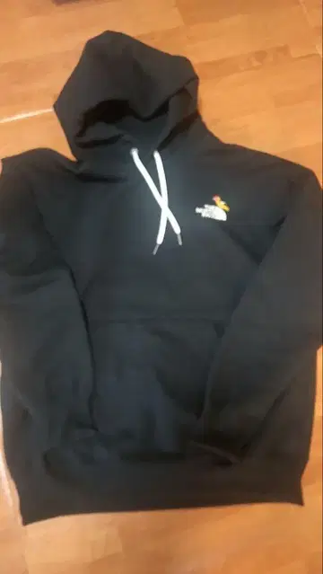 THE NORTH FACE 블랙 후드티 S