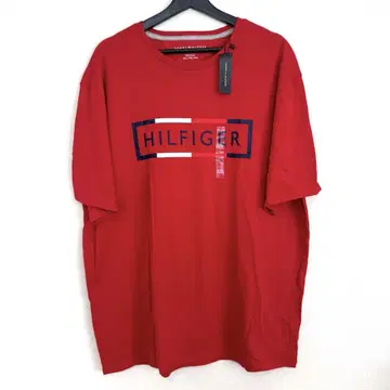 TOMMY HILFIGER 레드 T셔츠 XXL