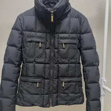 헨리코튼 다운 자켓 블랙 여성용 숏 기장 고급
