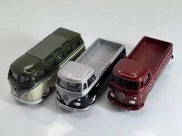 Johnny Lightning VW Bus Truck 3대 세트