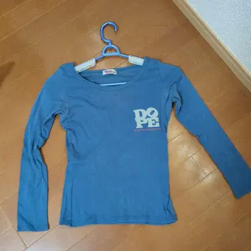 Hysteric Glamour DOPE 로고 긴팔 T셔츠