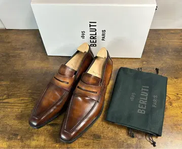 거의 새상품 약 37만 엔 Berluti 앤디 데무주르 로퍼 10