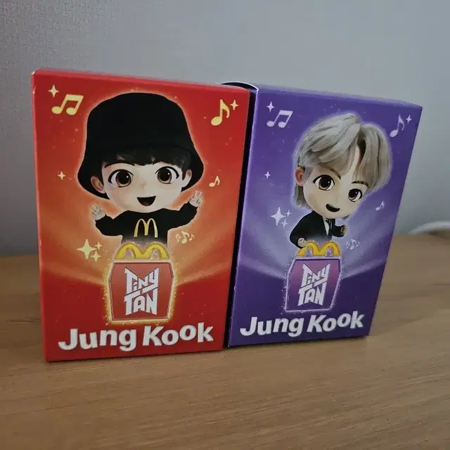 (일괄) 맥도날드 해피밀 정국 피규어 방탄bts JUNGKOOK 타이니탄