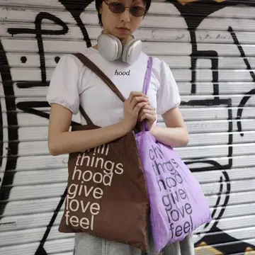 후드 토트백 모리루나 토트백
