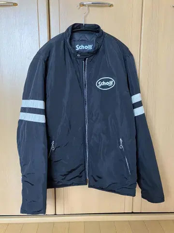 Schott 나일론 자켓 블랙 리플렉터 포함