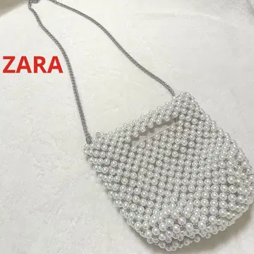 ZARA 펄 비즈 숄더백 새상품급