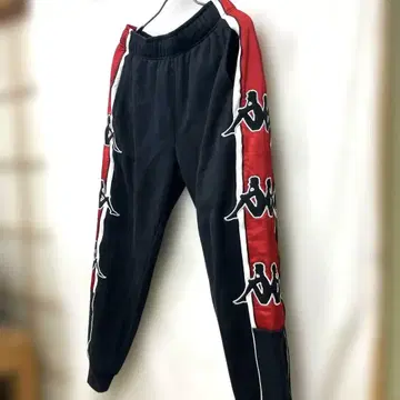 카파 kappa 스웨트 팬츠 XL 빅 로고 라인 팬츠