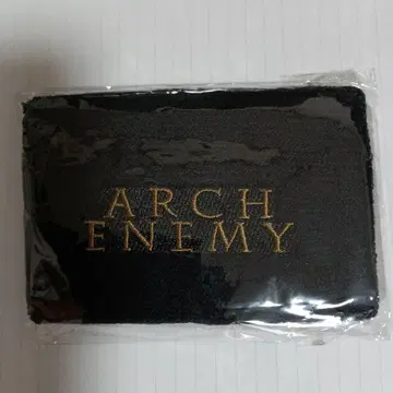ARCH ENEMY 자수 로고 블랙 리스트 밴드