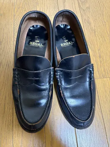 REGAL 블랙 로퍼