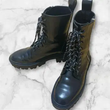 페이지 보이 컴뱃 부츠 블랙 M