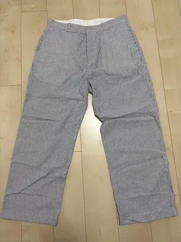 G&F Co.- SEERSUCKER TROUSERS _ NAVY
