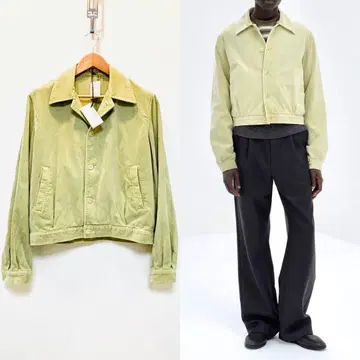 오라리 PIGMENT DYED FINX CORDUROY BLOUSON