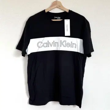 Calvin Klein 로고 T셔츠 M 사이즈 블랙