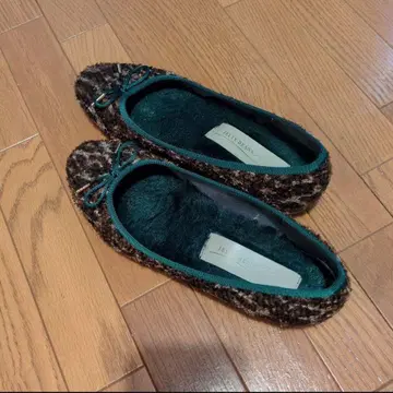 젤리빈스 발레 슈즈 레오파드 무늬 24.5