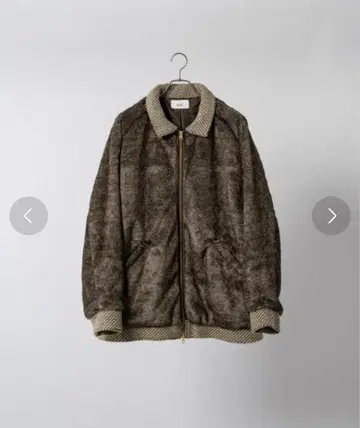 soerte 소에르테 니트 도킹 퍼 자켓