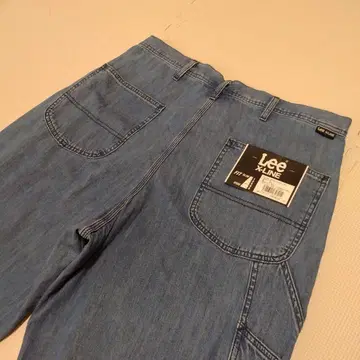 Lee LM0922 페인터 팬츠 테이퍼드 미사용 택 포함 블루 L
