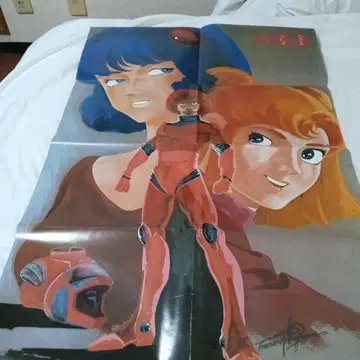 전설거신 이데온, 마르코 폴로의 모험, 기동전사 건담 포스터 1980년